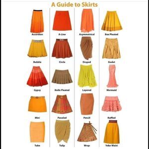 Women’s skirt lines 